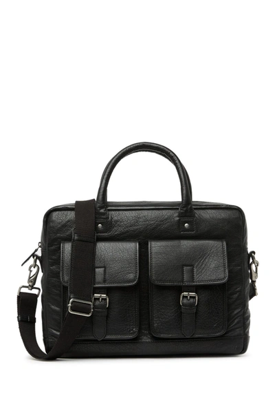 Frye Leather Briefcase In Black