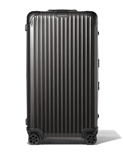Rimowa Original Trunk Plus Luggage In Black