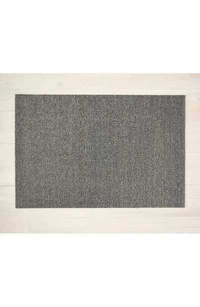 Chilewich Heathered Shag Runner, 2' X 6' In Fog