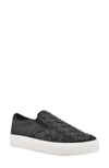 Marc Fisher Ltd Calla Slip-on Sneaker In Black Leather