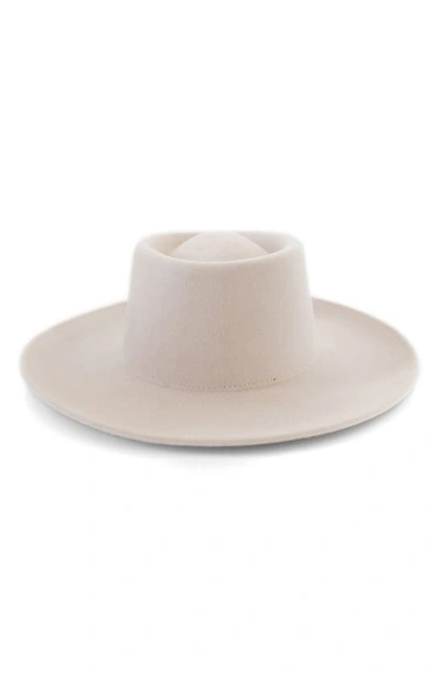 Gigi Pip Ginger Gambler Wool Hat In Ivory
