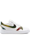 Nike Air Force 1 '07 Lv8 "misplaced Swoosh" Sneakers In White