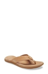 Olukai Nalukai Flip Flop In Golden Sand / Golden Sand