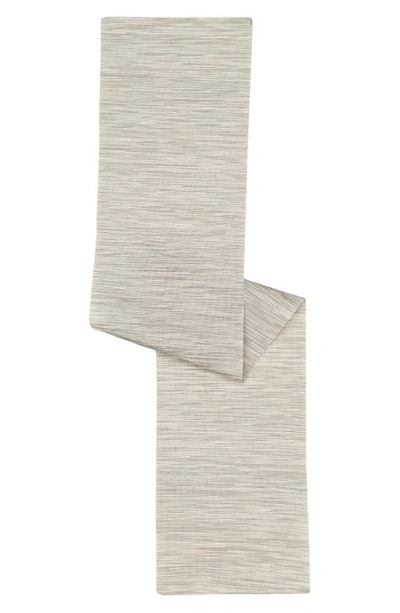 Chilewich Weave Table Runner In Chalk