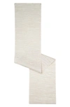 Chilewich Weave Table Runner In Coconut