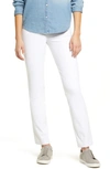 Lyssé High Waist Denim Leggings In White