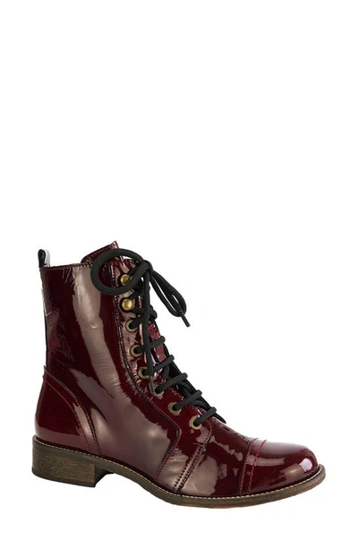 Unity In Diversity Unity In Bordeaux Patent Leather