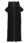 Veronica Beard Upstate Wool Dickey In Black