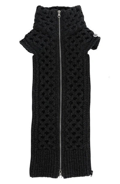 Veronica Beard Upstate Wool Dickey In Black