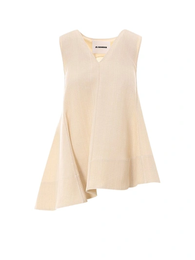 Jil Sander V In Beige