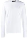 Polo Ralph Lauren Men's Classic-fit Jersey Long-sleeve T-shirt In White