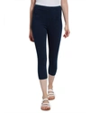 Lyssé Stretch Denim Capri Pants In Indigo