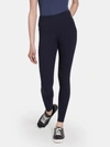 Lyssé Lysse Flattering Cotton Legging In Blue