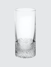 Richard Brendon Diamond Highball Glass In Clear