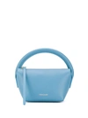Frenzlauer Bowl Leather Mini Bag In Blue