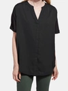 Lyssé Lysse Leah Short Sleeve Top In Black