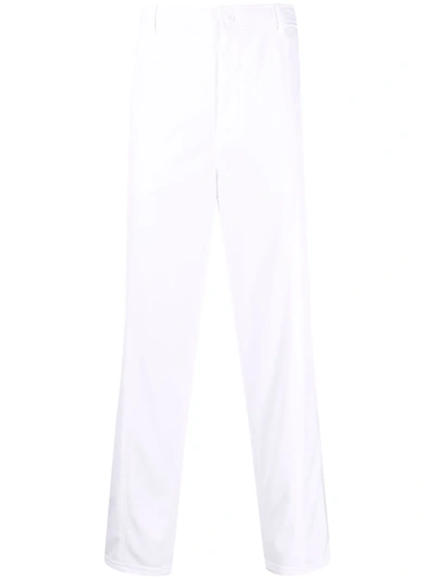 Valentino Straight-leg Drawstring Trousers In White