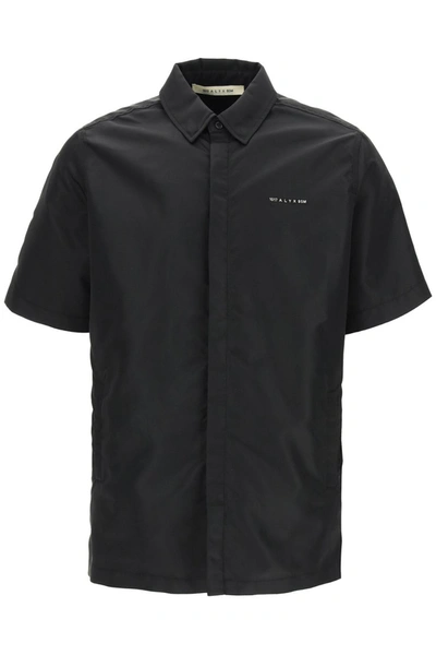 Alyx 1017  9sm Nylon Shirt In Black