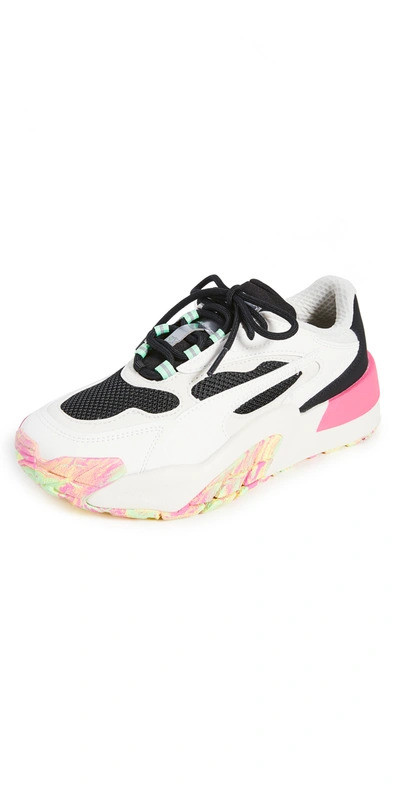 Puma Hedra Chaos Sneakers In Marshmello/black/pink Glow