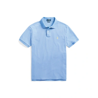 Polo Ralph Lauren The Iconic Mesh Polo Shirt In Cabana Blue/c1229