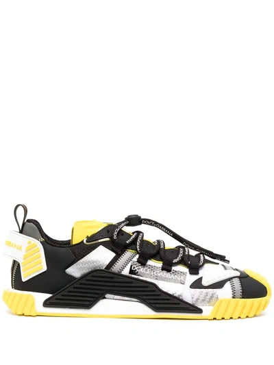 ns1 sneakers in mixed materials