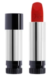 Dior Rouge  Refillable Lipstick 999 Velvet Velvet Refill 0.12 oz/ 3.5 ml