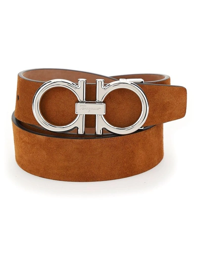 Ferragamo Salvatore  Men's Brown Other Materials Belt