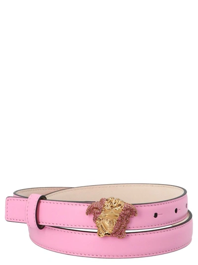 Versace Women's Pink Other Materials Belt
