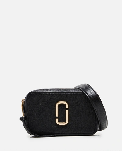 Marc Jacobs The Softshot 21 Black Leather Shoulder Bag