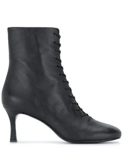 Reformation 35mm Natalia Ankle Boots In Black
