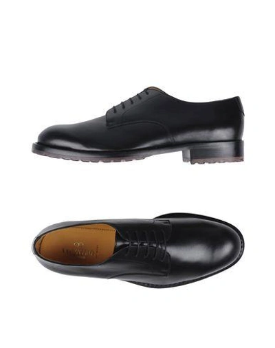 Valentino Garavani Lace-up Shoes In Black