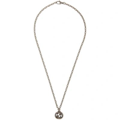 Gucci Silver Interlocking G Chain Necklace