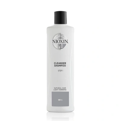 Nioxin System 2 Cleanser Shampoo For Natural Hair With Progressed Thinning 16.9 oz