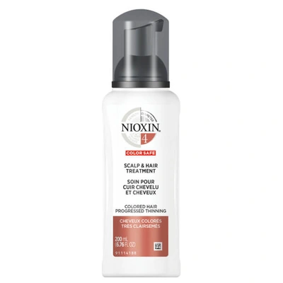 Nioxin System 4 Scalp And Hair Leave-in Treatment For Color Treated Hair With Progressed Thinning 6.
