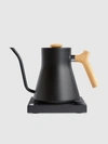 Fellow Stagg Ekg Electric Kettle In Matte Black + Maple