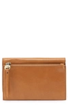 Hobo Might Leather Trifold Wallet In Honey