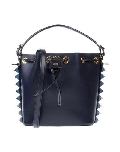 Salar Handbags In Dark Blue