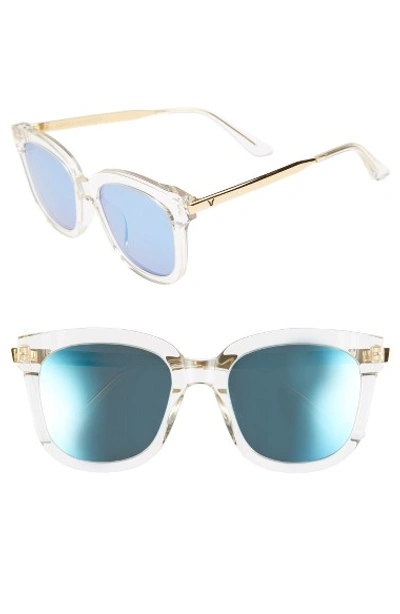 Gentle Monster Absente 54mm Zeiss Lens Sunglasses - Clear/ Gold
