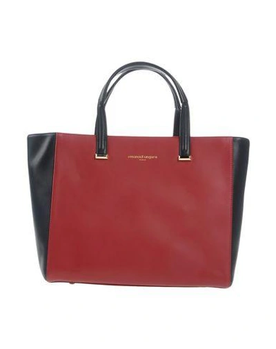 Emanuel Ungaro Handbag In Brick Red