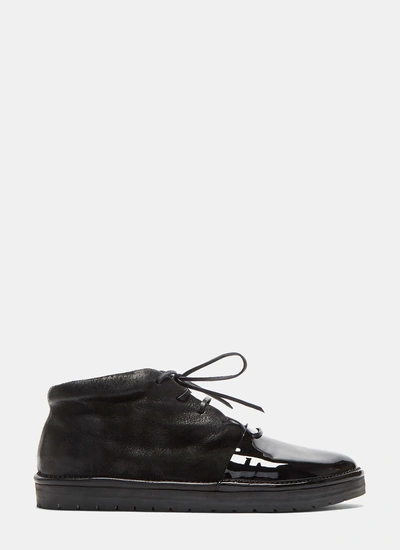 Marsèll Sancrispa Alta Lace-up Leather Shoes In Black