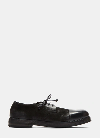 Marsèll Zucca Zeppa Leather Derby Shoes In Black