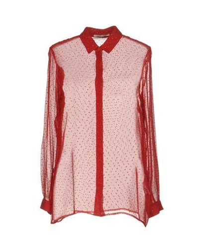 Marco De Vincenzo Shirts In Red