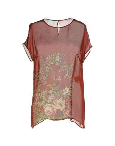 Dolce & Gabbana Blouses In Rust