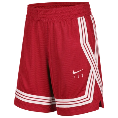 Nike Fly Crossover Big Kids' (girls') Basketball Shorts In Red