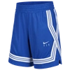 Nike Fly Crossover Big Kids' (girls') Basketball Shorts In Game Royal/white