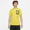 Jordan 23 Engineered Men's Short-sleeve T-shirt In Opti Yellow