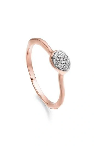 Monica Vinader Baja Deco Semiprecious Stone Ring