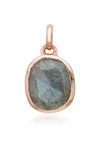 Rose Gold/ Labradorite