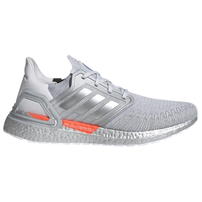 Adidas Originals Mens Adidas Ultraboost 20 In Silver