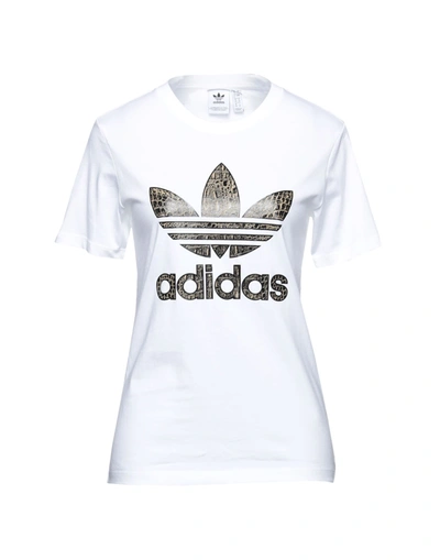 Adidas Originals T-shirts In White